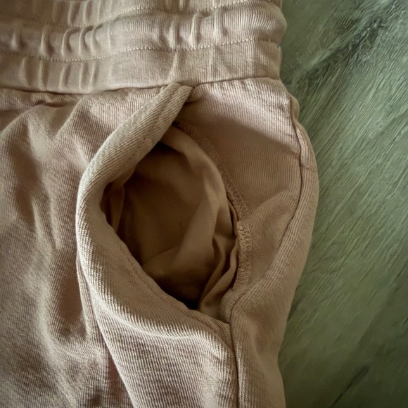 Mate the Label Women’s Dusty Rose Organic Cotton Relaxed Sweatpant Size XS - Picture 5 of 7